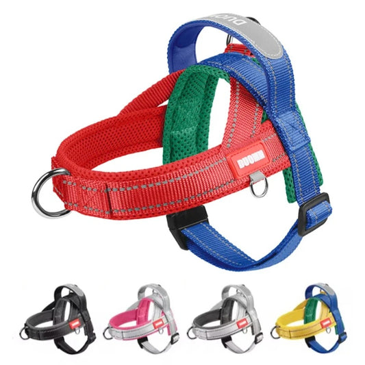 Adjustable No-Pull Dog Harness – Lightweight & Secure Fit