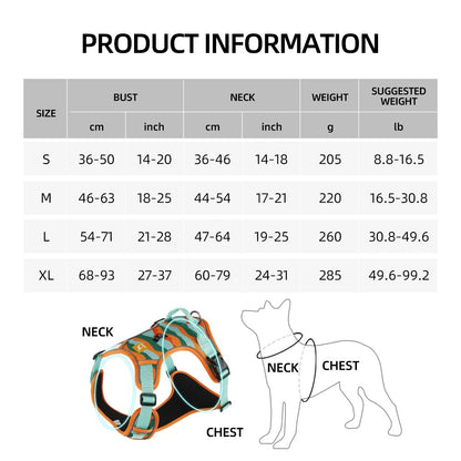 No-Pull Reflective Dog Harness – Comfort & Secure Fit