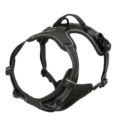 Heavy-Duty No-Pull Dog Harness – Reflective, Adjustable & Secure