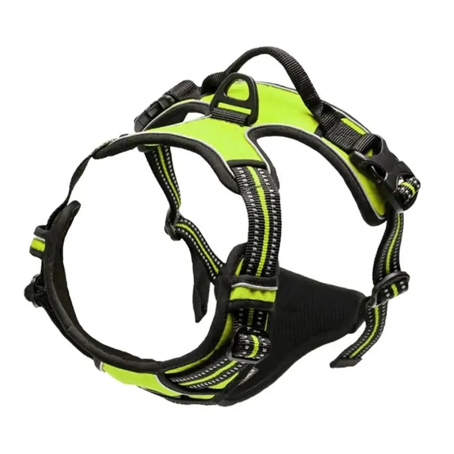 Heavy-Duty No-Pull Dog Harness – Reflective, Adjustable & Secure