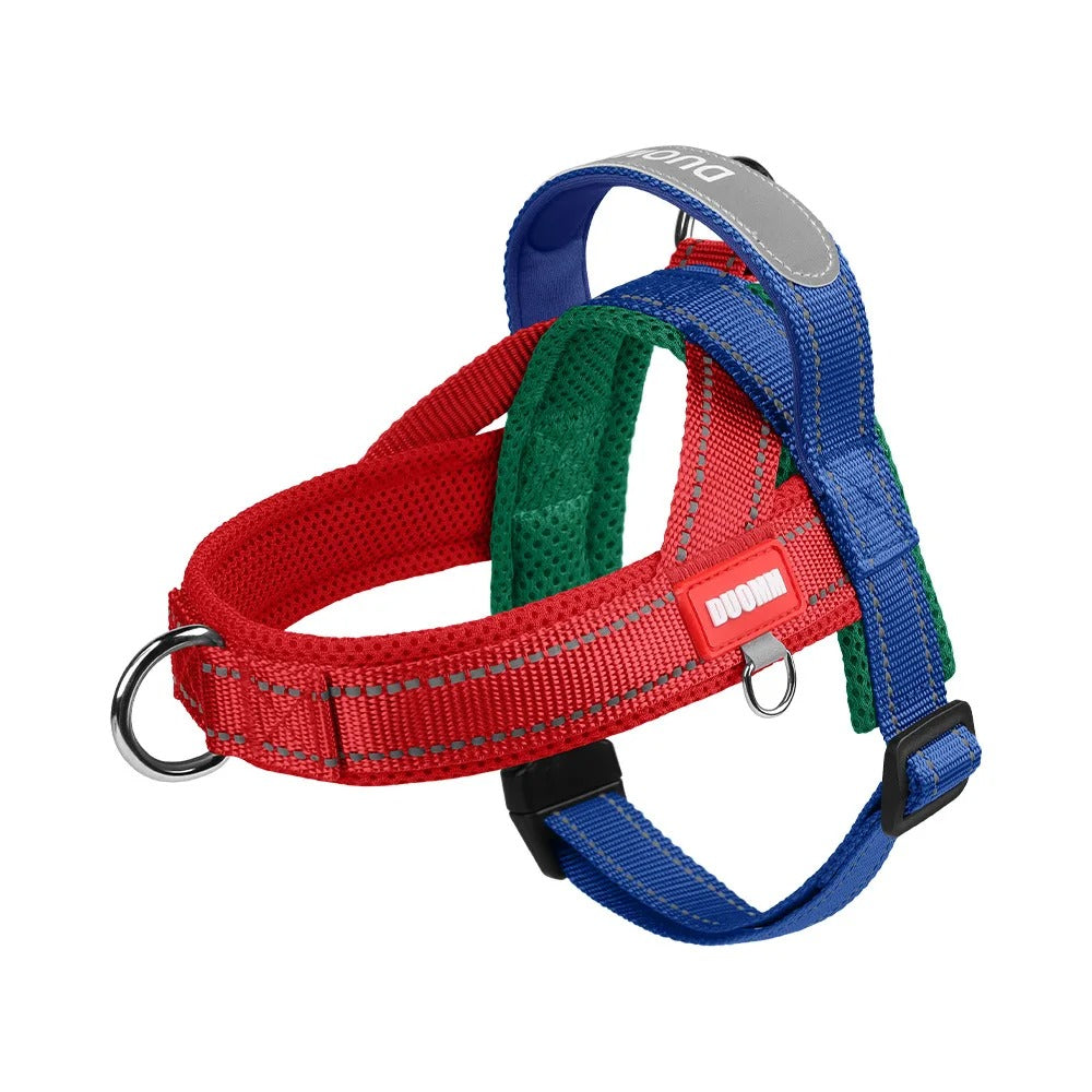 Adjustable No-Pull Dog Harness – Lightweight & Secure Fit