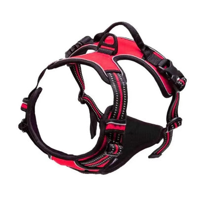 Heavy-Duty No-Pull Dog Harness – Reflective, Adjustable & Secure