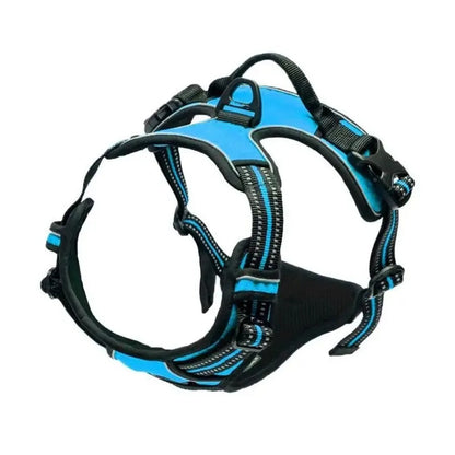 Heavy-Duty No-Pull Dog Harness – Reflective, Adjustable & Secure